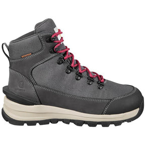 Carhartt 6" Women's Gilmore Waterproof Soft Toe Boot Dark Grey Profile View