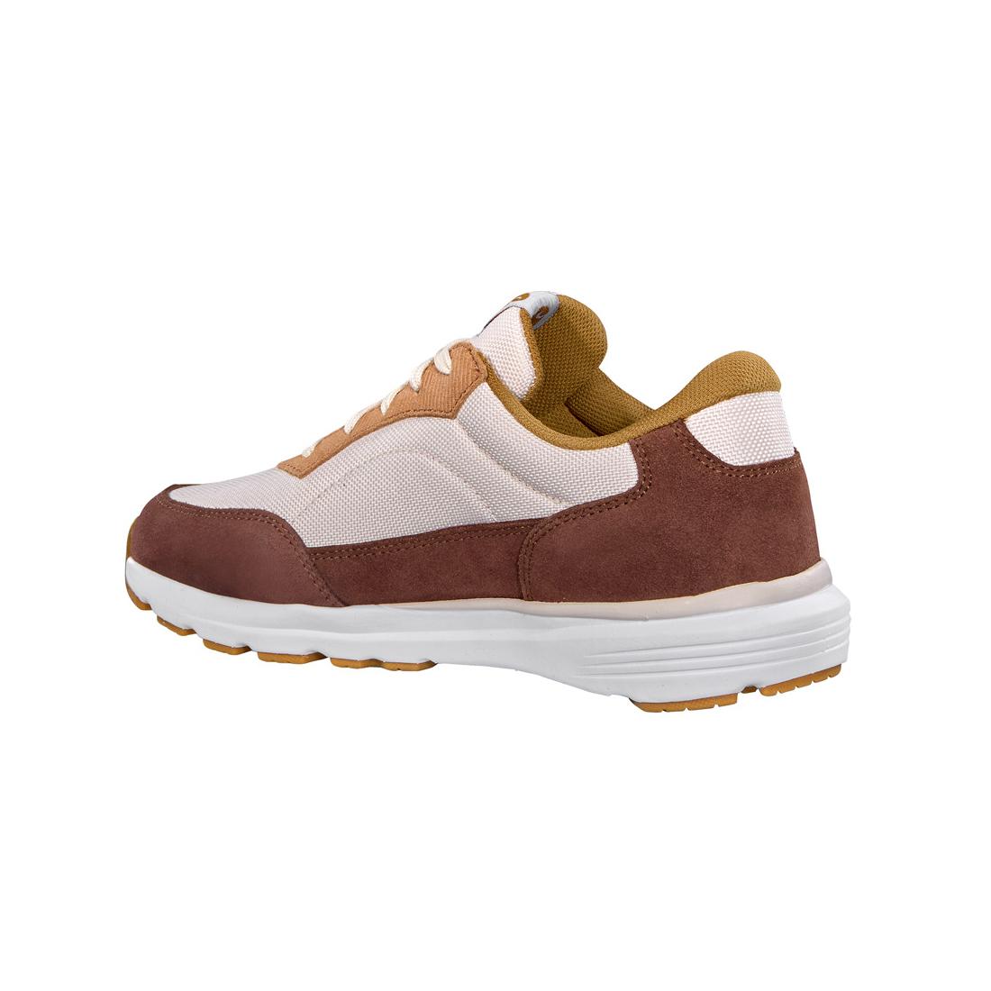 Carhartt Greenfield Women's ESD Soft-Toe Sneaker Brown/Pink FG2034-W heel