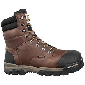 Carhartt 8" Ground Force Waterproof Composite-Toe Work Boot Profile View