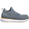 Carhartt Women's Haslett 3 Inch Soft-Toe Shoe Blue Profile View