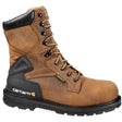 Carhartt 8" Heritage Waterproof Steel Toe Work Boot Brown Profile View