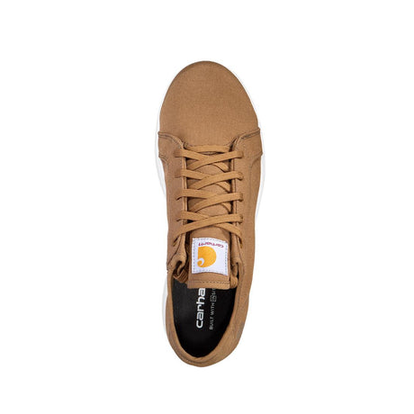 Carhartt 3" Detroit ESD Canvas Nano-Toe Sneaker Coyote FC2455-M upper view