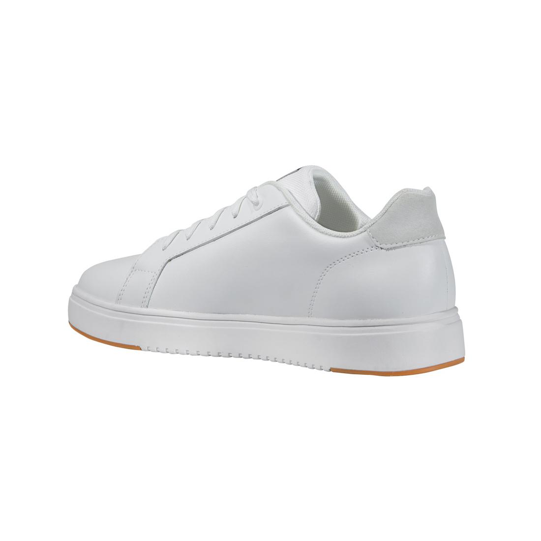 3" Detroit Leather Soft-Toe Sneaker White