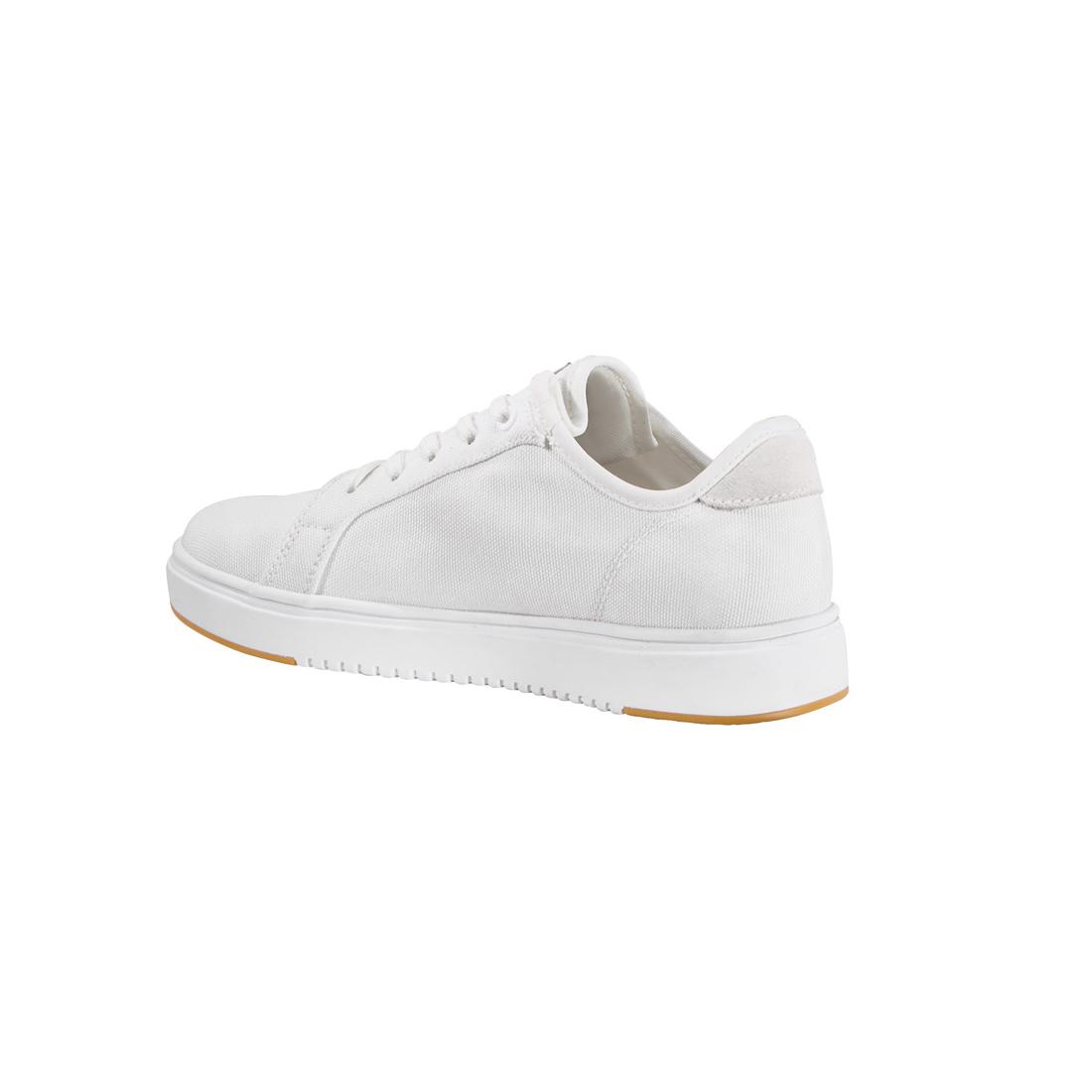 3" Women's Detroit Canvas Soft-Toe Sneaker White