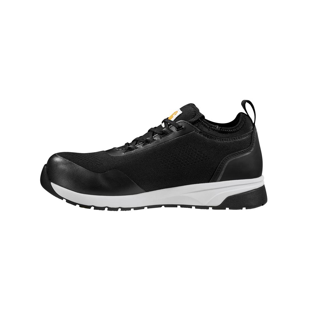 Carhartt 3 Inch Force Soft-Toe ESD Shoe Black/White FA3003-M medial view