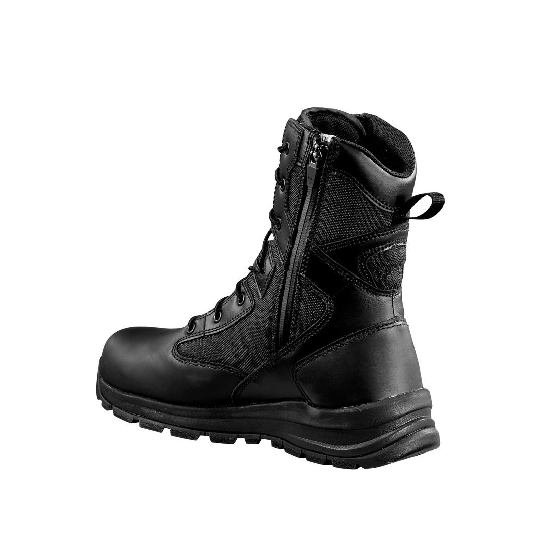 8" Gilmore Waterproof Side Zip Soft Toe Boot Black