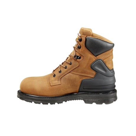 Carhartt 6" Heritage Waterproof Steel Toe Work Boot Brown CMW6220 medial view