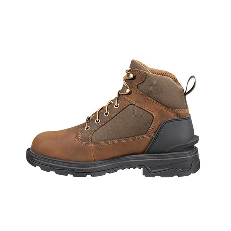 Carhartt 6" Ironwood Soft Toe Work Boot Brown FT6010-M medial view