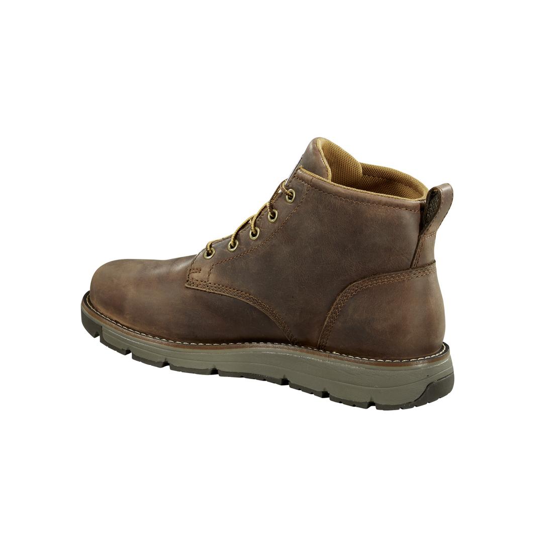 5" Millbrook Waterproof Wedge Soft Toe Boot Brown