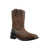 Carhartt 11" Montana Soft-Toe Water Resistant Square Toe Wellington Boot Brown FQ1084-M angle view