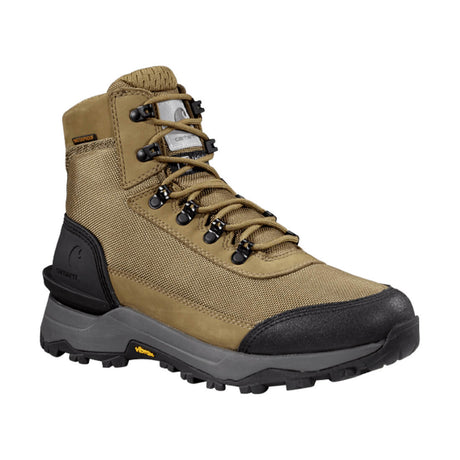 Carhartt 6" Outdoor Hike Waterproof Soft Toe Boot Coyote FP5072-M angle view