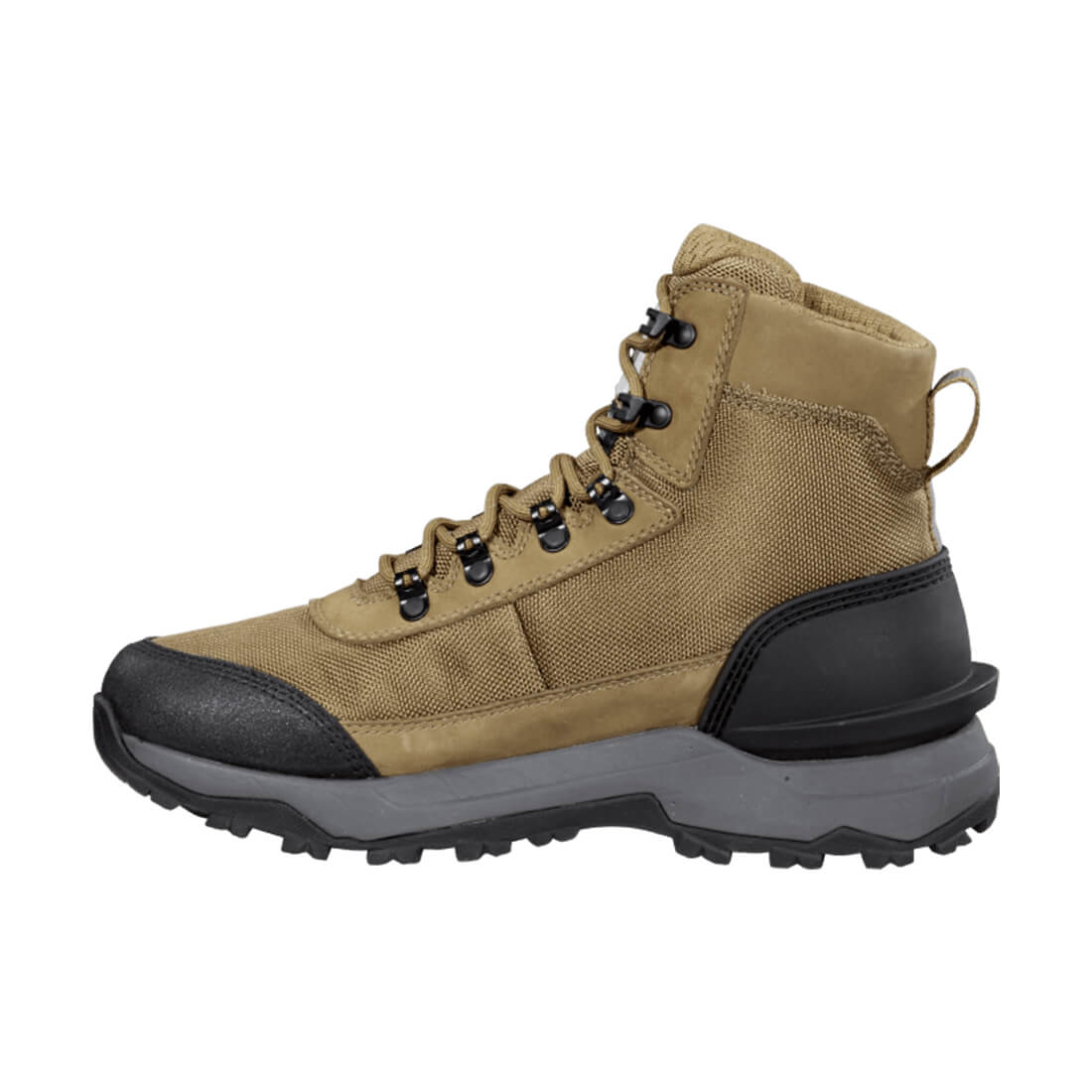 Carhartt 6" Outdoor Hike Waterproof Soft Toe Boot Coyote FP5072-M medial view