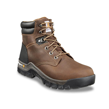 Carhartt 6" Rugged Flex Soft Toe Boot Brown CMF6066 angle view