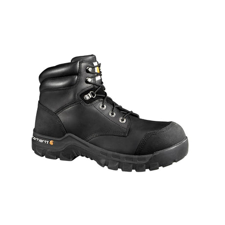 Carhartt 6" Rugged Flex Waterproof Composite Toe Work Boot Black CMF6371 side