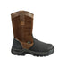 Carhartt 11" Rugged Flex Composite-Toe Waterproof MetGuard Wellington Pull On Work Boot Brown/Black CMF1721 side