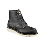 Carhartt 6" Waterproof Moc Toe Wedge Soft Toe Boot Black CMW6191 angle view