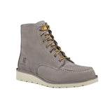 Carhartt 6" Moc Toe Wedge Soft Toe Boot Grey FW6082-M angle view