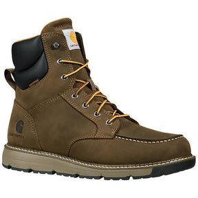Carhartt 8" Millbrook Waterproof Nano Toe Work Boot Turkish Coffee Profile View