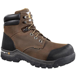 Carhartt 6" Rugged Flex Waterproof Composite Toe Work Boot Brown Profile View