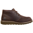 Carhartt 4" Wedge Plain Toe Soft Toe Chukka Dark Brown FW4004-M Profile View