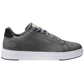 Carhartt 3" Women's Detroit Leather Soft-Toe Sneaker Grey Profile View