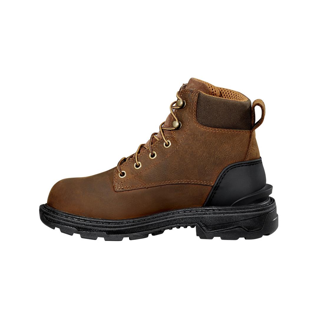 Carhartt 6" Women's Ironwood Waterproof Soft Toe Boot Brown FT6002-W medial view