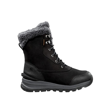 Carhartt 8" Women's Pellston Waterproof Insulated Winter Soft Toe Boot Black FH8039-W side