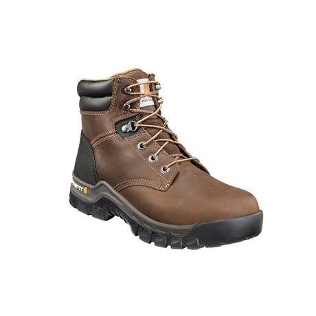 Carhartt 6" Women's Rugged Flex Composite Toe Work Boot Brown CWF5355 angle view