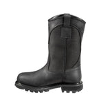 Carhartt 10" Women's Traditional Welt Soft-Toe Waterproof Wellington Pull-On Boot Black CWP1151 medial view