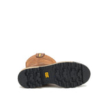 Caterpillar Men's 247 10-Inch Wellington Steel Toe Boot Dark Brown - Outsole View