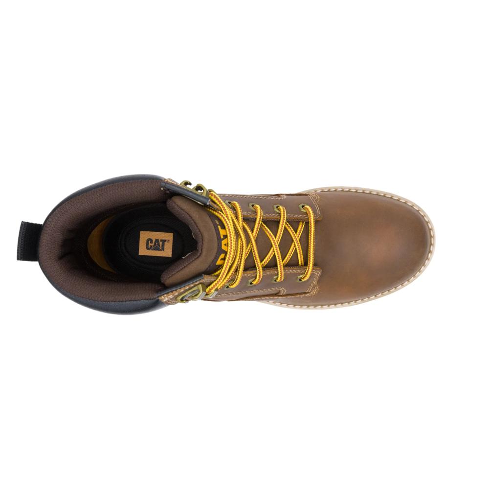 Caterpillar Men's 247 6-Inch Soft Toe Boot Pyramid - Top View