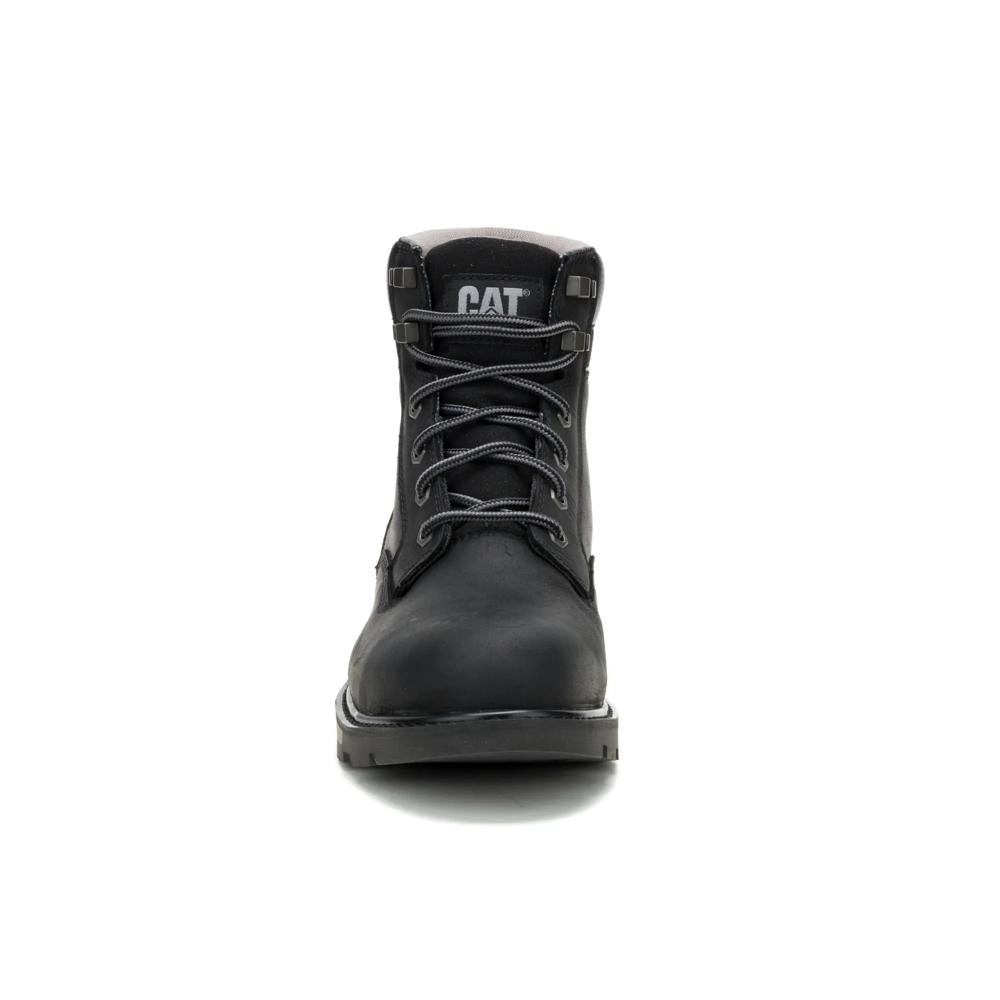 Caterpillar Men's 247 6-Inch Steel Toe Boot Black - Front View