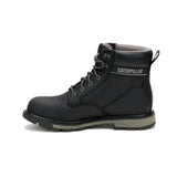 Caterpillar Men's 247 6-Inch Steel Toe Boot Black - Medial View