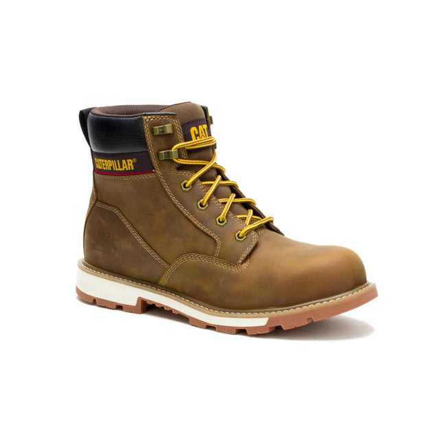 Caterpillar Men's 247 6-Inch Steel Toe Boot Pyramid - Angled View