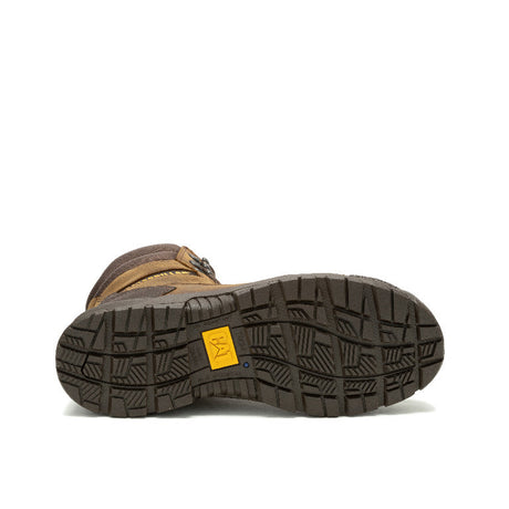 Caterpillar Accomplice X 8 Inch Steel-Toe Waterproof Work Boot Brown P91642 Sole Image