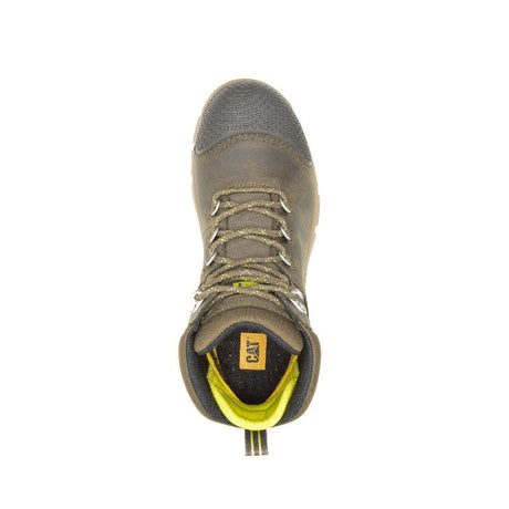 Caterpillar Accomplice X Women’s Steel-Toe Waterproof Work Boot Green P91631 Image View