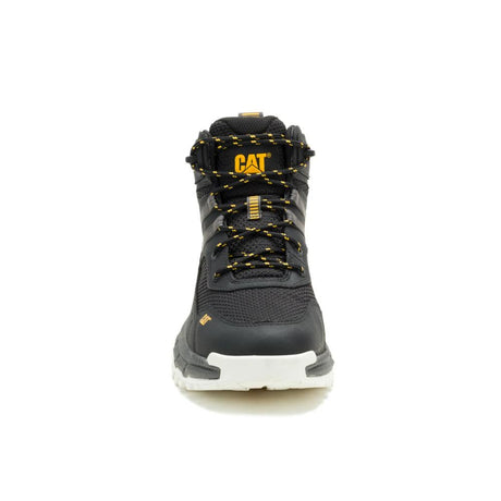 Caterpillar Men's Booster Vent Soft Toe Boot Black - Front View