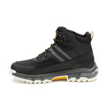 Caterpillar Men's Booster Vent Soft Toe Boot Black - Medial View