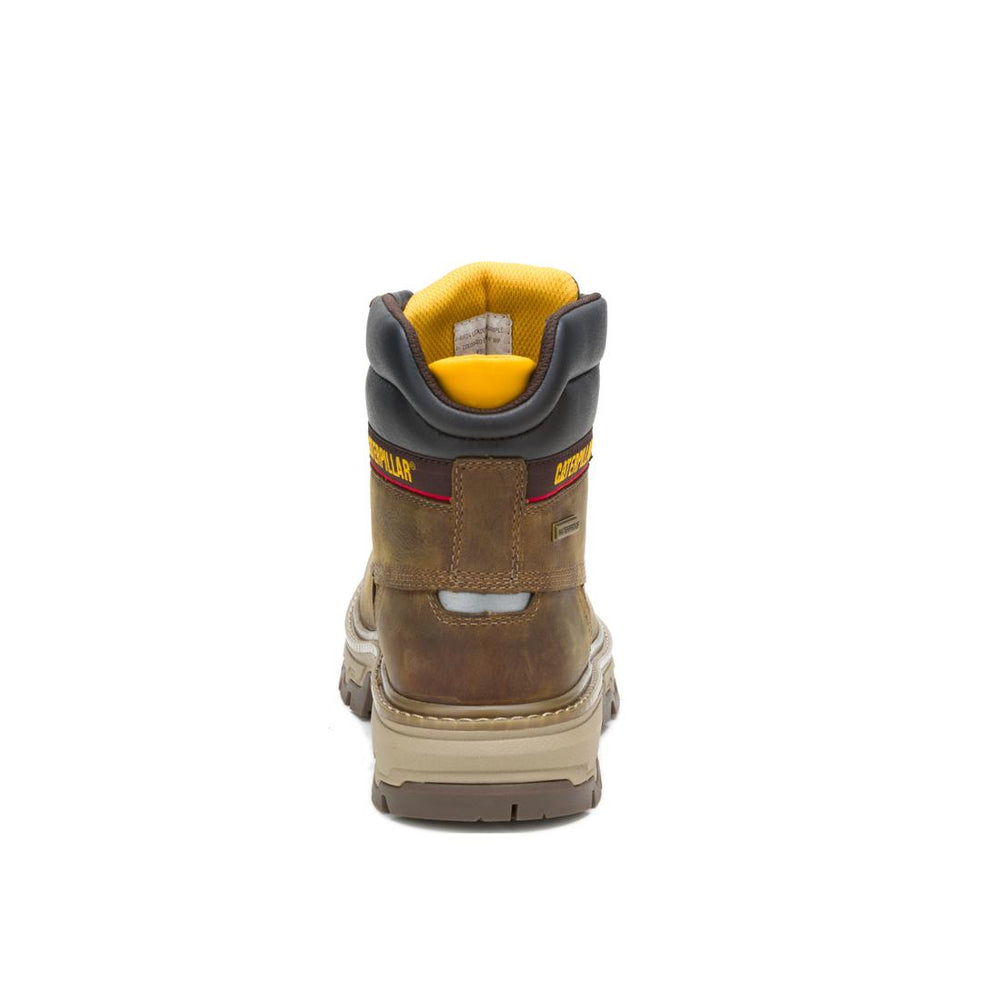 Caterpillar Colorado Equip 6" Waterproof Soft-Toe Boots Pyramid P51087 Heel Image