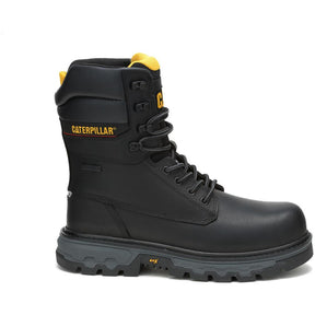 Caterpillar Colorado Equip 8" Waterproof Insulated Composite-Toe Boots Black Profile View