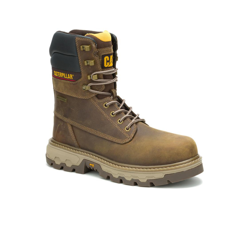 Caterpillar Colorado Equip 8" Waterproof Insulated Composite-Toe Boots Pyramid P91754 Medial Image