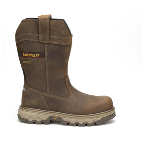 Caterpillar Colorado Equip Wellington Waterproof Comp-Toe Pull On Boot Pyramid Profile View