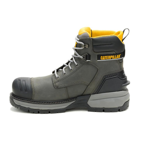 Caterpillar Men's Excavator PowerSpring 6-Inch Composite Toe Boot Quiet Shade - Medial View