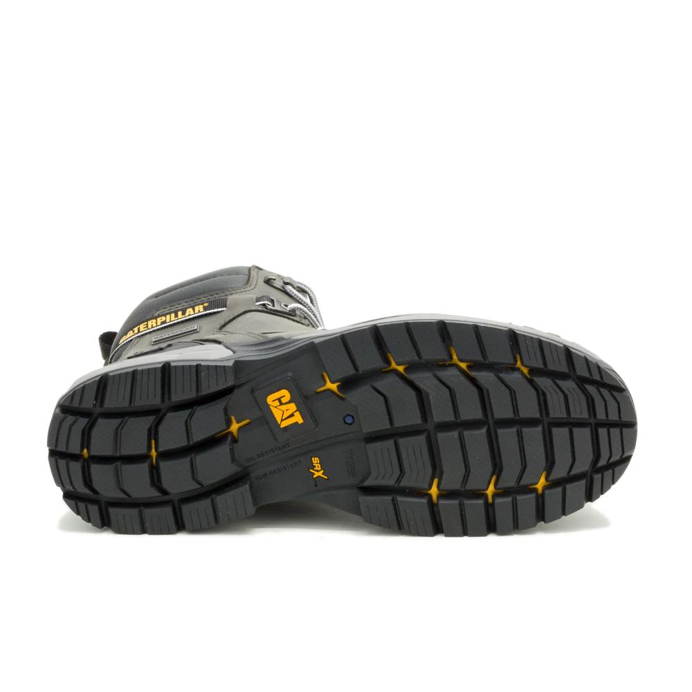 Caterpillar Men's Excavator PowerSpring 6-Inch Composite Toe Boot Quiet Shade - Outsole View