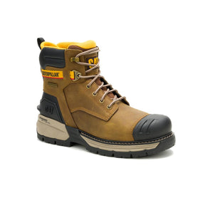 Caterpillar Men's Excavator PowerSpring 6-Inch Soft Toe Boot Pyramid - Angled View