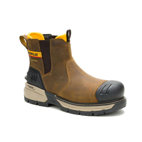 Caterpillar Men's Excavator PowerSpring Chelsea Composite Toe Boot Pyramid - Angled View