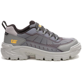 Caterpillar Invader Sport Lo Mesh Composite-Toe Shoes Gargoyle Profile View