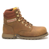 Caterpillar Paisley 6 Inch Women’s Steel-Toe Work Boot Brown Profile View