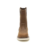 Caterpillar Men's Reclaimer Wedge 10-Inch Wellington Steel Toe Boot Pyramid - Front View