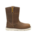 Caterpillar Men's Reclaimer Wedge 10-Inch Wellington Steel Toe Boot Pyramid - Lateral View